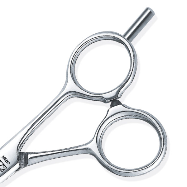 kasho hair scissors blue offset handle